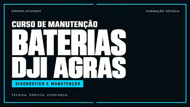 Capa do curso Manutenção de baterias